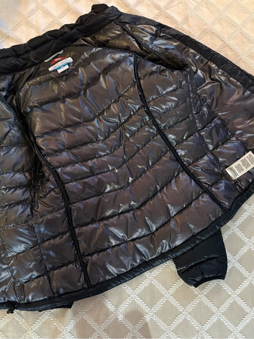 Columbia Women’s Small Black Omni-Heat Down Puffer Jacket - Picture 6 of 16